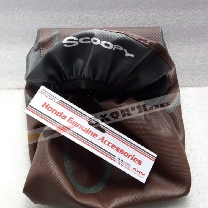 Sarung Jok / Seat Cover Honda Scoopy Fi Esp 2018 Ahm