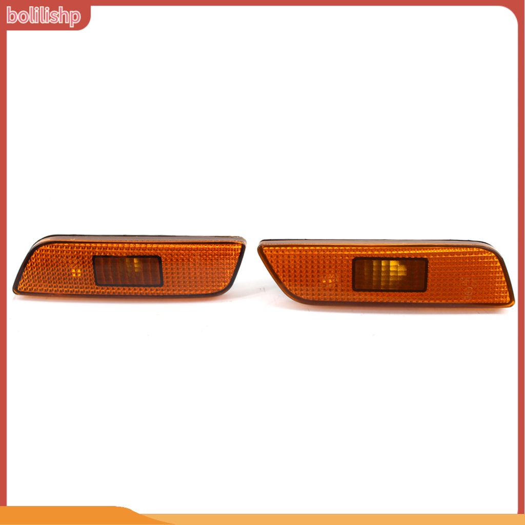 &lt;Bolilishp&gt; 2pcs Cover Lampu Sein Depan Bahan Abs Untuk Volvo S80 99-06 9188263 9188264