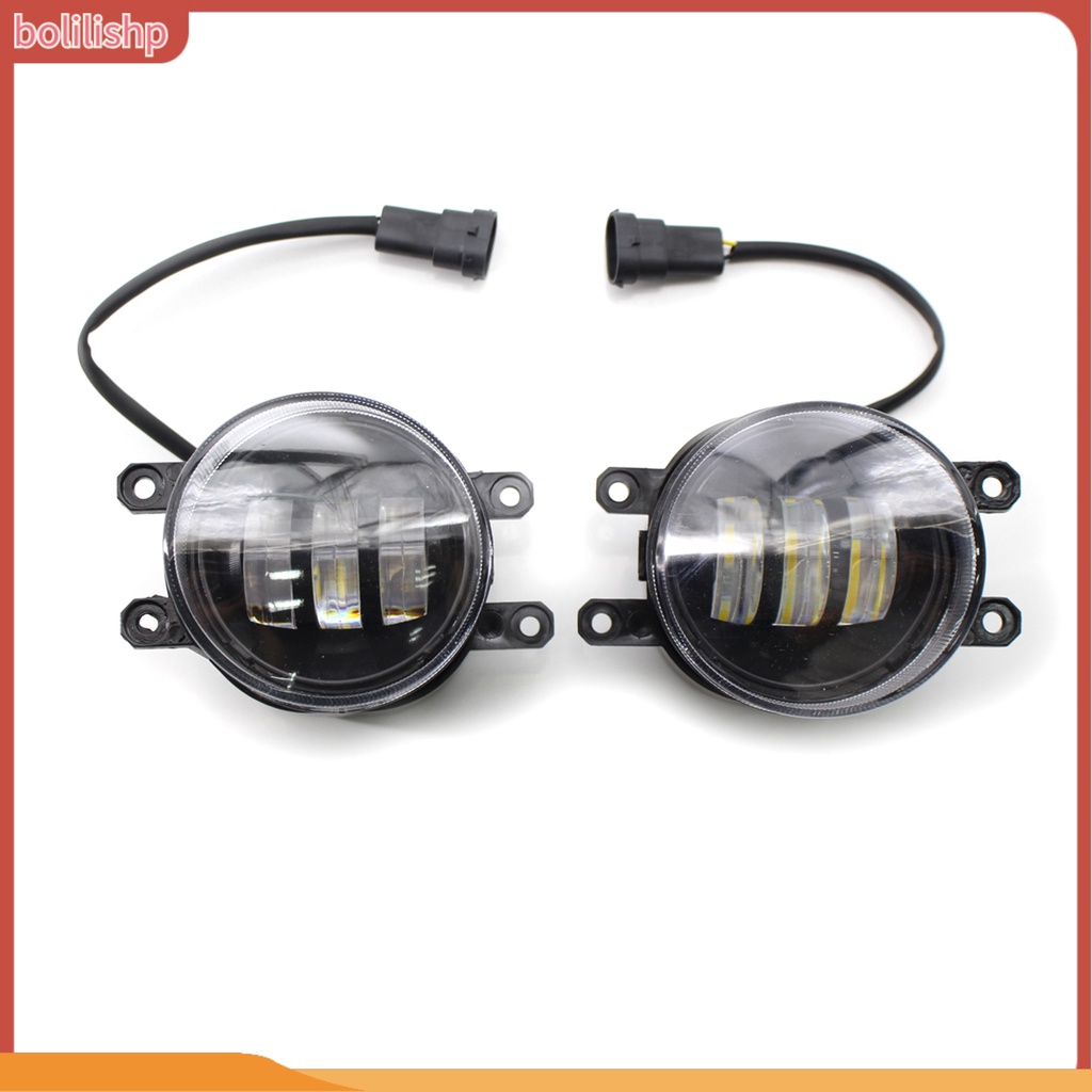 &lt;Bolilishp&gt; 2pcs Lampu Kabut Depan Abs High Power 81210-0d040 81220-0d040 81210-0d042 Untuk Toyota