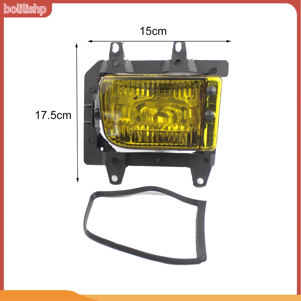 &lt;Bolilishp&gt; Bezel Lampu Fog Lamp Depan Mobil Bmw E30 63171385945 63171385946 Warna Kuning