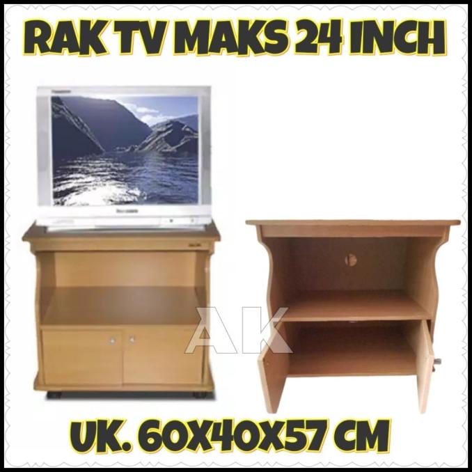 Rak Tv Meja Tv Murah Minimalis 60 Cm - Tv Maks 24 Inch