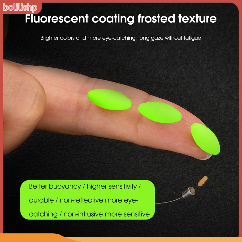 [Bolilishp] float Tali Pancing Fluorescence Float Anti Kusut Tradisional Memancing Rig Pancing Bobber Line Set Fishing Tackle