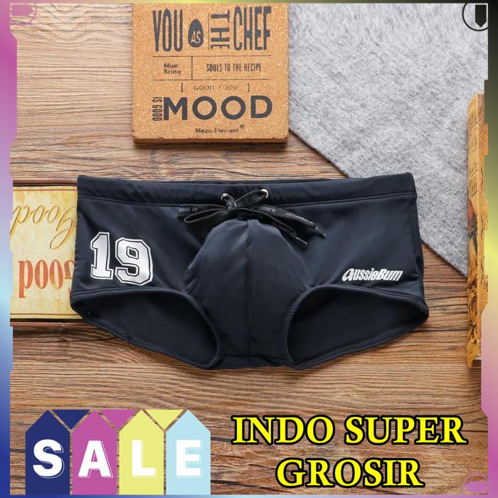 SWIMWEAR PRIA AUSSIEBUM. SWIMMING TRUNK. CELANA RENANG PRIA.  SWIMWEAR PRIA AUSSIEBUM. SWIMMING TRUN