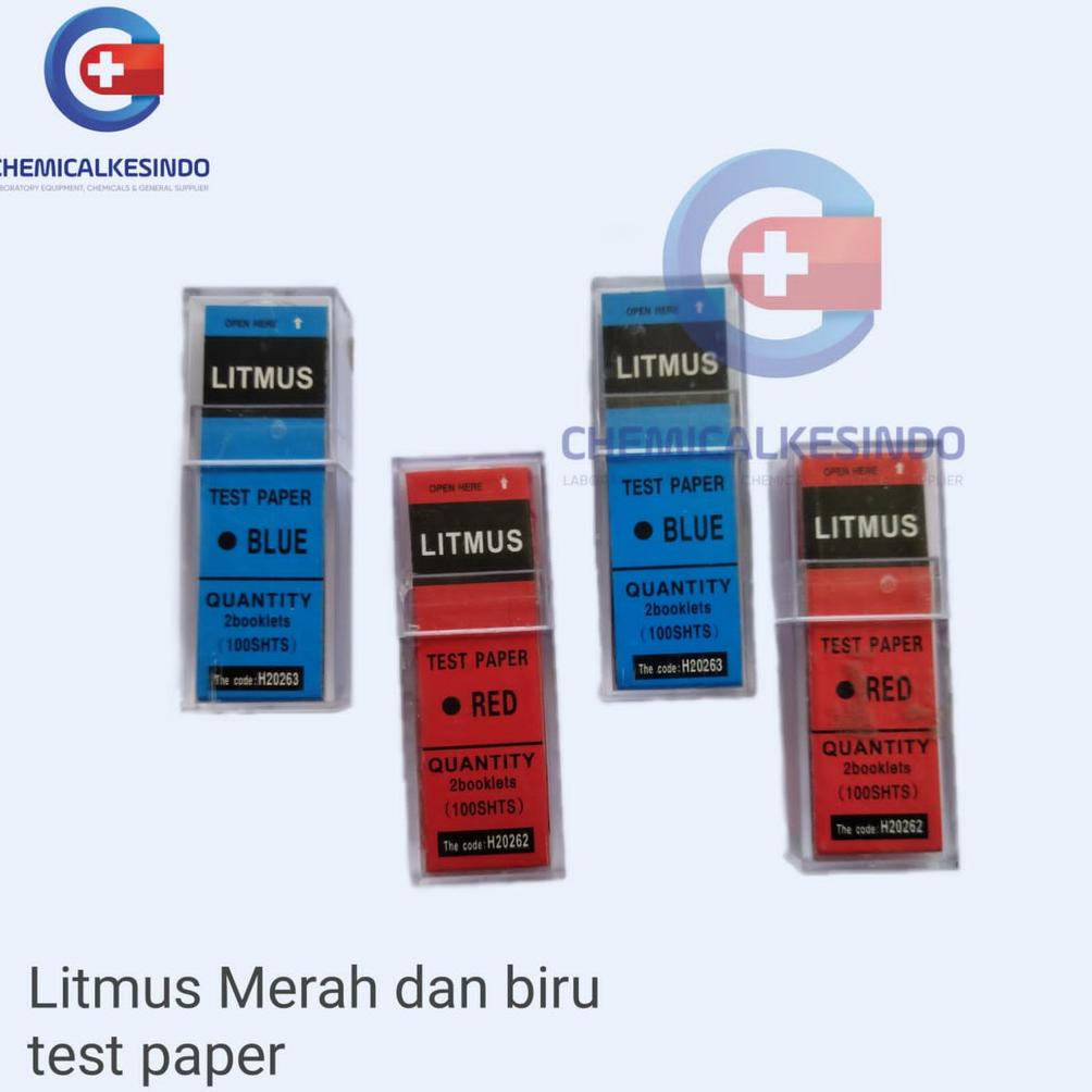 Terbaru Kertas Lakmus Litmus Merah Dan Biru