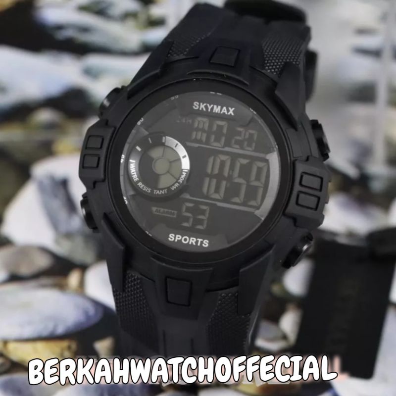 JAM TANGAN ORIGINAL SKYMAX 2024 WATERPROOF BISA DIPAKAI RENANG