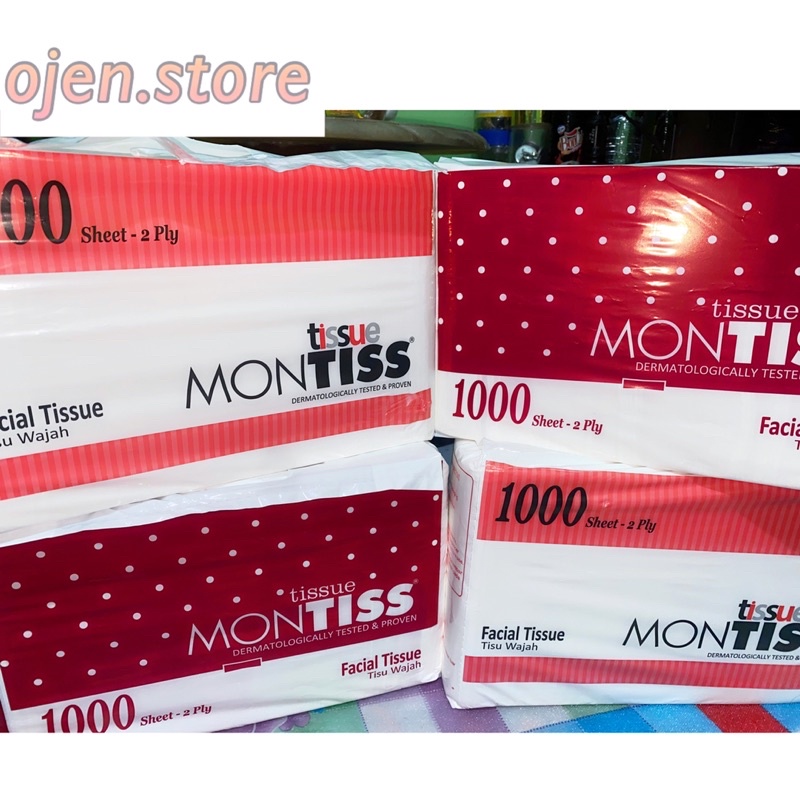 Tissue Montiss 1000sheet