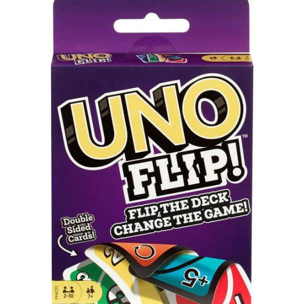 Kartu UNO FLIP UNO Card Double Side New Challenge Bolak Balik "USD.30Jn23ᶻ"