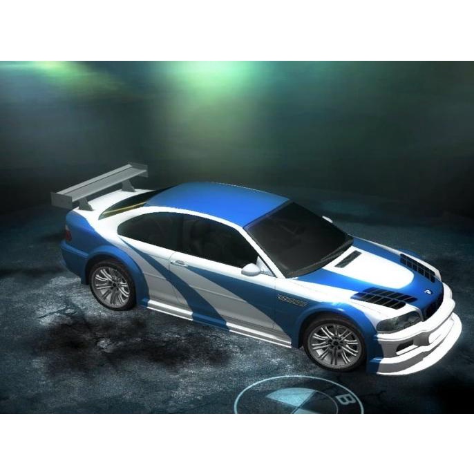 DIY Papercraft BMW M3 GTR Car
