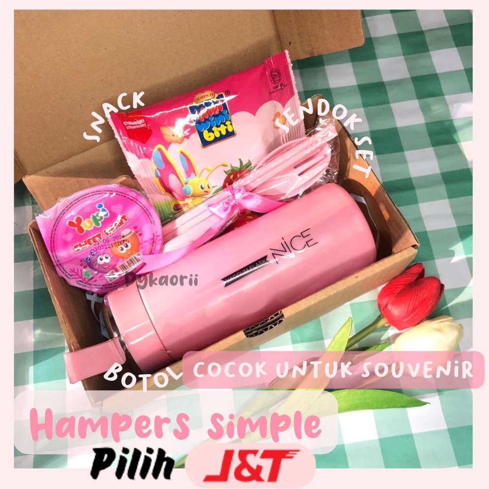

2.2 Terlaris Hampers kado hampers snack souvenir ulang tahun ultah anak dewasa bingkisan wisuda wedding pacar kesayangan teman saudara doi orang spresial tunangan botol sendok