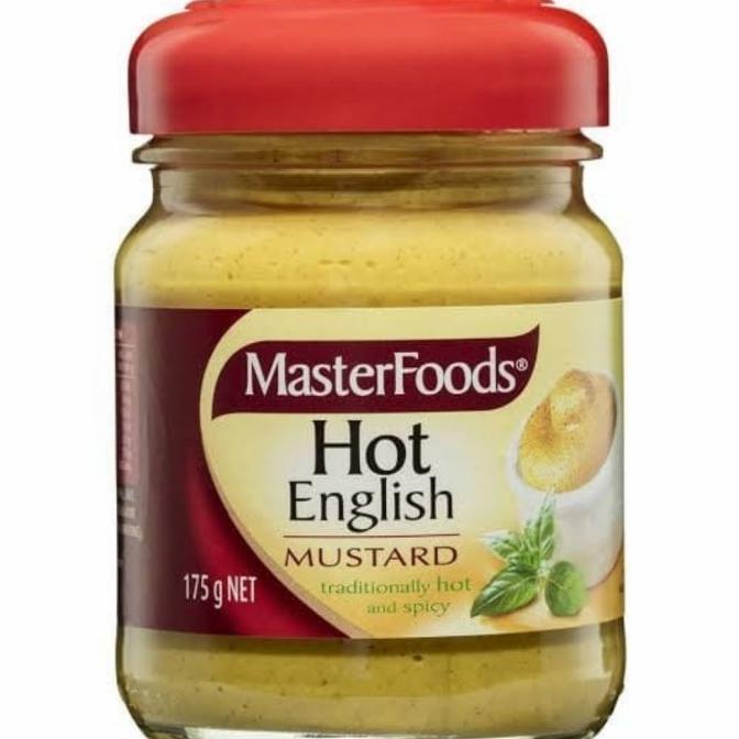 

favorit] MASTERFOODS HOT ENGLISH MUSTARD TRADISIONALLY 175 GR