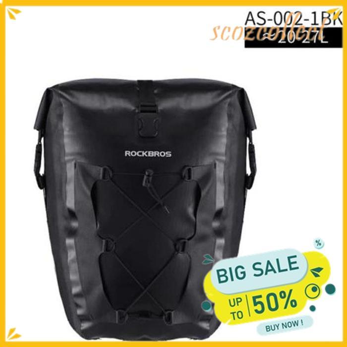 TAS PANNIER ROCKBROS AS-002 WATERPROOF SEPEDA TOURING 