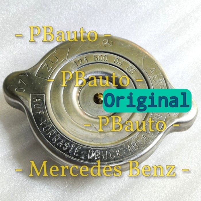 Tutup Radiator w124 w202 Mercedes Benz ORIGINAL