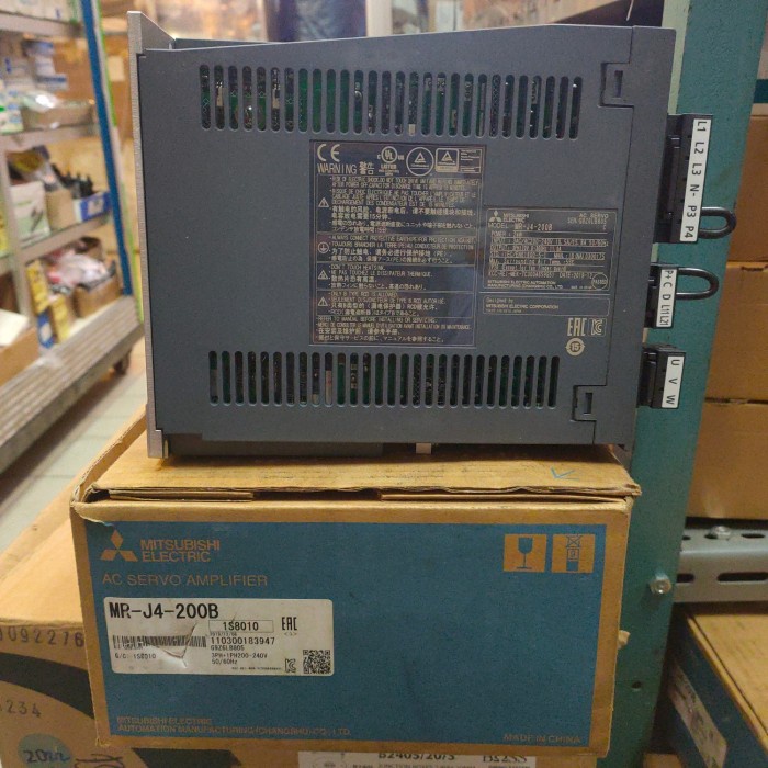 Plc Mitsubishi Mr-J4-200B Ac Servo