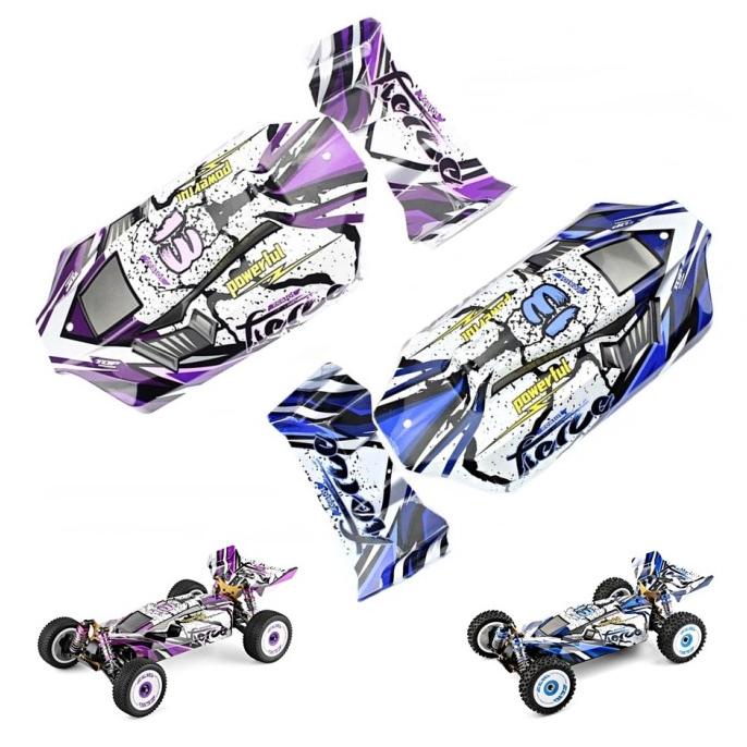 ------] Body Cover Wltoys 124019 Shell Tail Wing RC Car