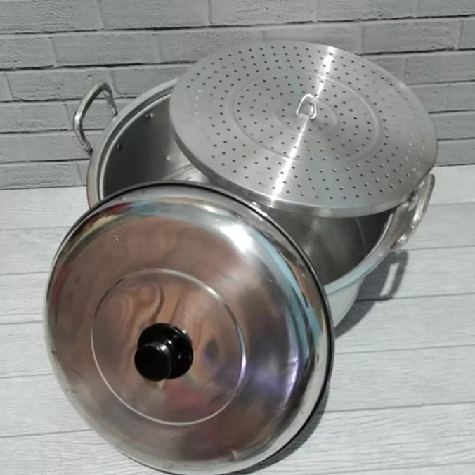 MASPION Panci Kukusan DANDANG EKONOMI Jawa 33 CM Aluminium