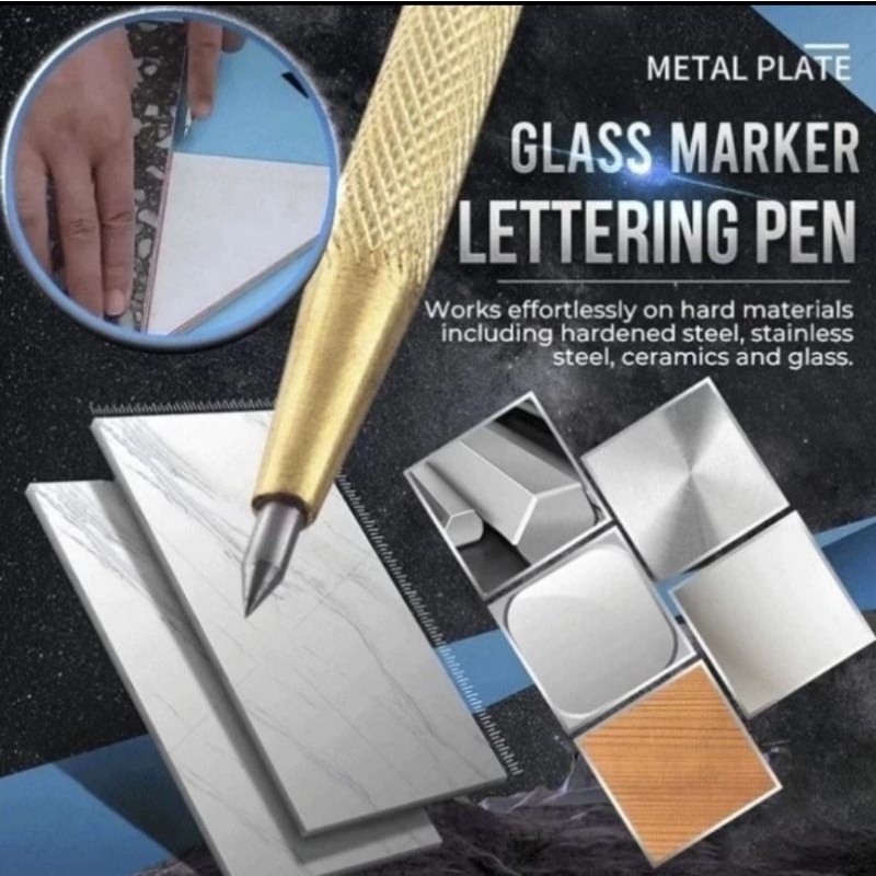 Pisau Ukir Kaca Pisau Ukir Granit Pisau Ukir Besi Pisau Ukir Stainless - SILVER 02