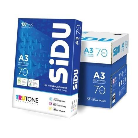 

Kertas A3 70 Gram Sidu / Sinar Dunia hqu01
