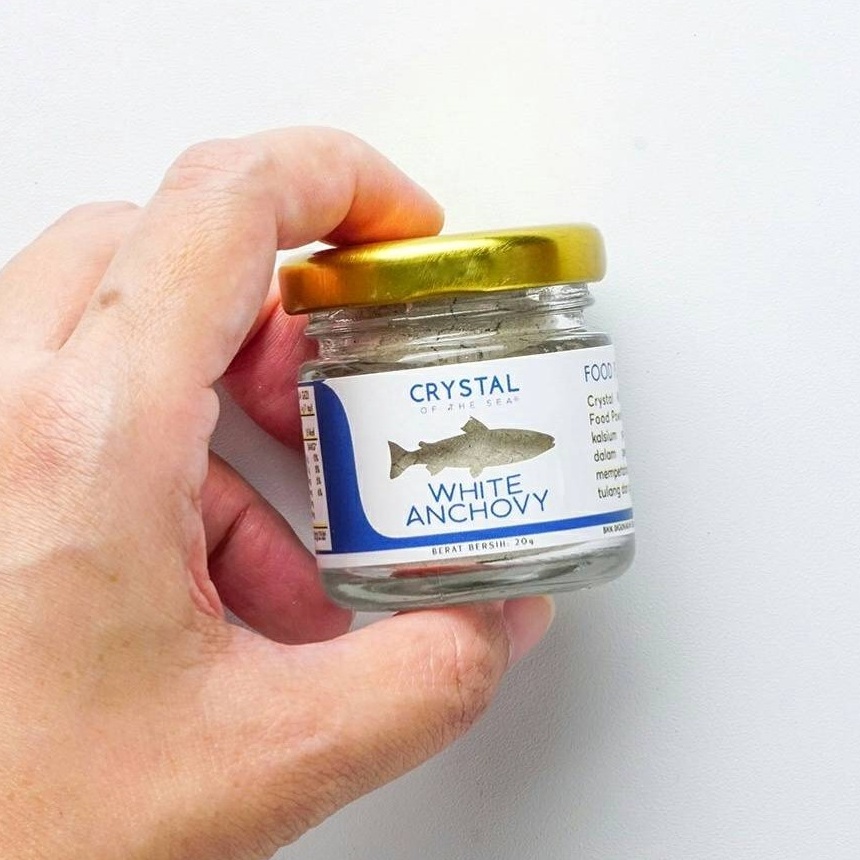 

↓sl Super Promo Crystal of the Sea - (20GR) BPOM Certified White Anchovy Powder / Bubuk Ikan Teri Nasi / Whitebait C52 ✹