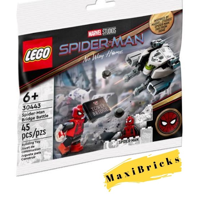 HOT SALE LEGO SPIDERMAN 30443 BRIDGE BATTLE POLYBAG TERLARIS