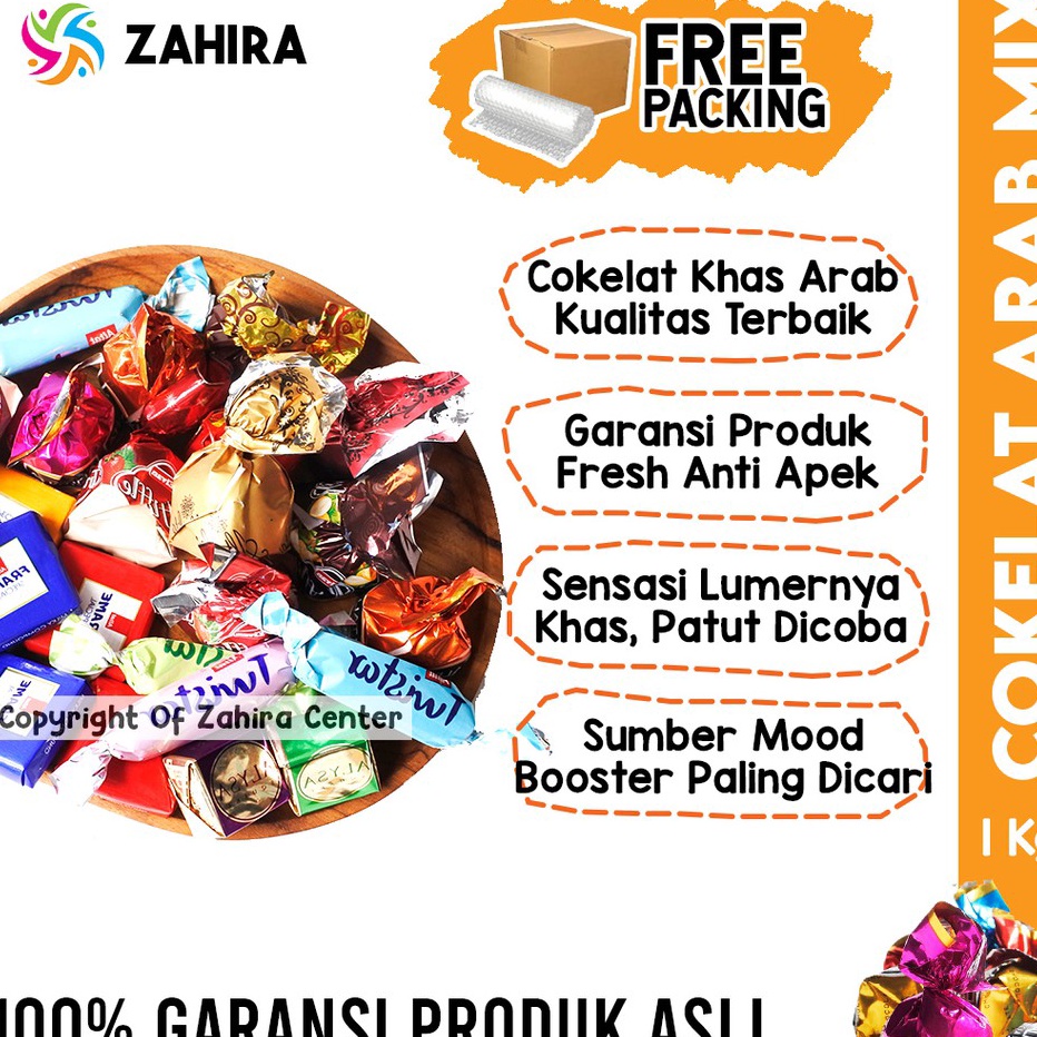 

Kirim Sekarang⁎ COKELAT ARAB TURKI Premium 1Kg Pasti Fresh Cokelat Mix Untuk Camilan Mood Booster Dari Truffle Deluxe S81 ➼
