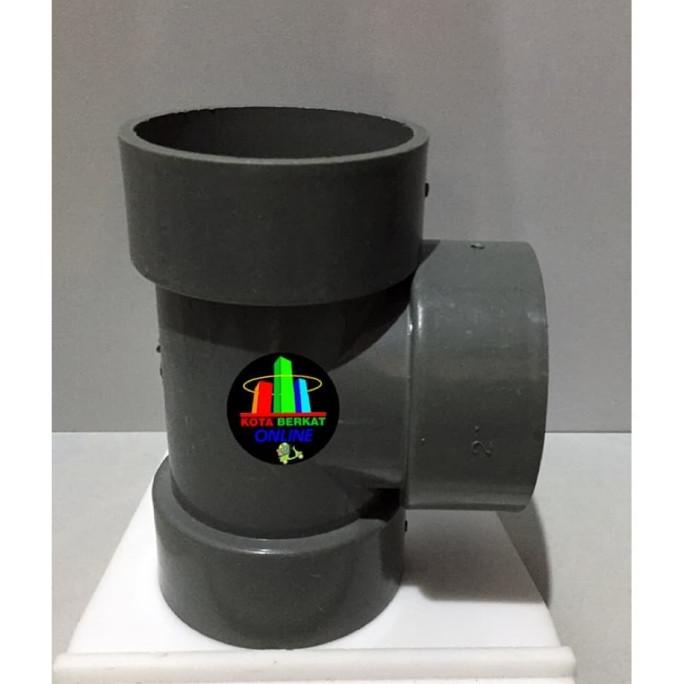 =+=+=+] TEE/ SAMBUNGAN PIPA PVC 2 1/2 INCH