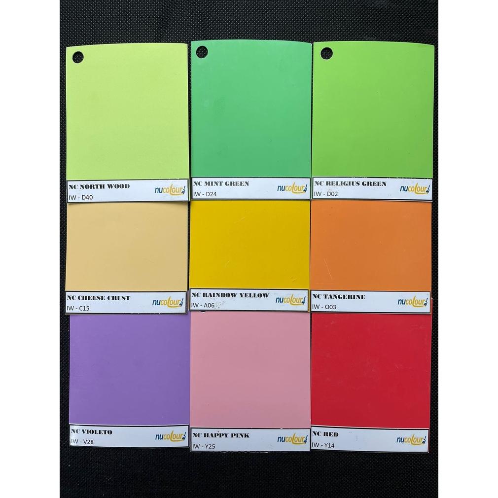 PUFFIN PAINT CAT TEMBOK NUCOLOUR 5KG DAN 25 KG NO NGAPUR TERMURAH FREE ONGKIR