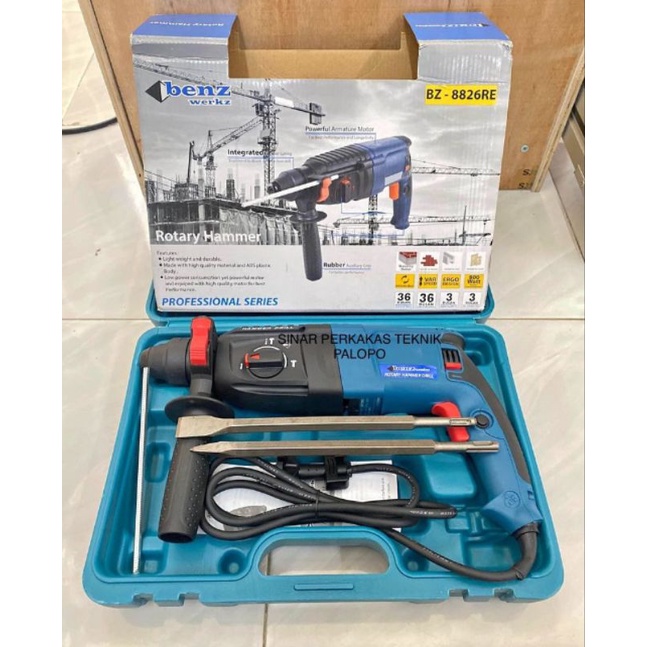 BOR BOBOK BETON ROTARY HAMMER BENZ 3MODE