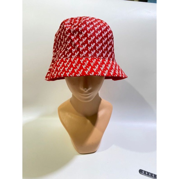Topi Pesawat Air Asia Bucket Hat Merchandise Airplane