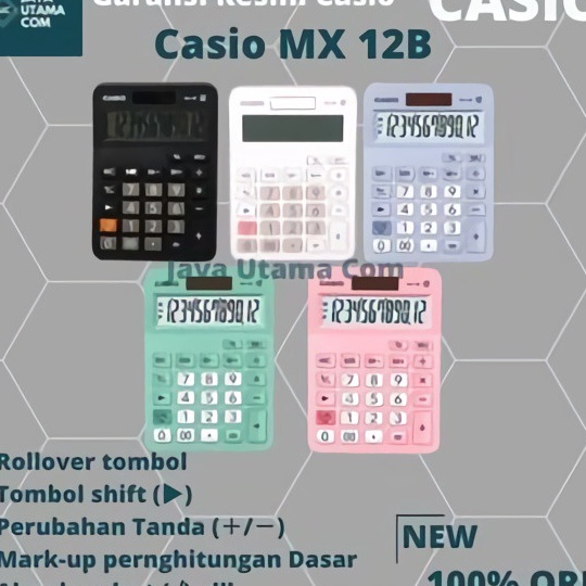 

12.12 MALL Kalkulator Casio MX 12B Original serbuuu !