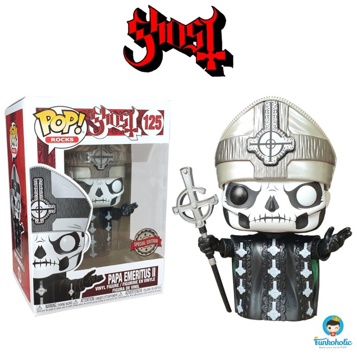 Funko Funko Pop Rocks Ghost - Papa Emeritus Ii (Exclusive) #125