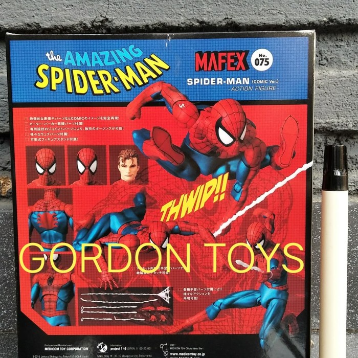 HOT SALE THE AMAZING SPIDERMAN COMIC VERSION MAFEX NEW MISB TERLARIS