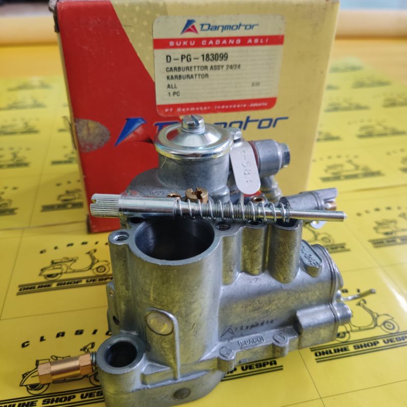 Karburator Vespa 24 24 / Karbu Vespa Danmotor