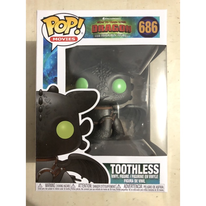 Funko Pop Movies: How To Train Your Dragon 3 - Toothless