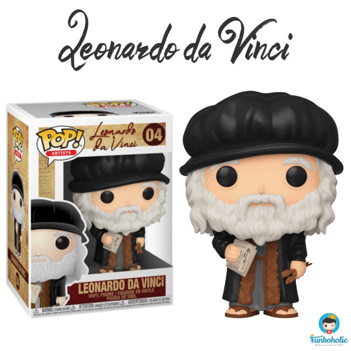 Funko Pop Artists Leonardo Da Vinci - Leonardo Da Vinci #4