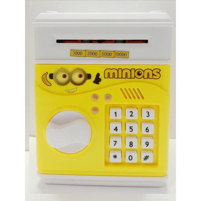 Mainan Anak - Deposit Box Doraemon Brankas Atm Saving Money Celengan