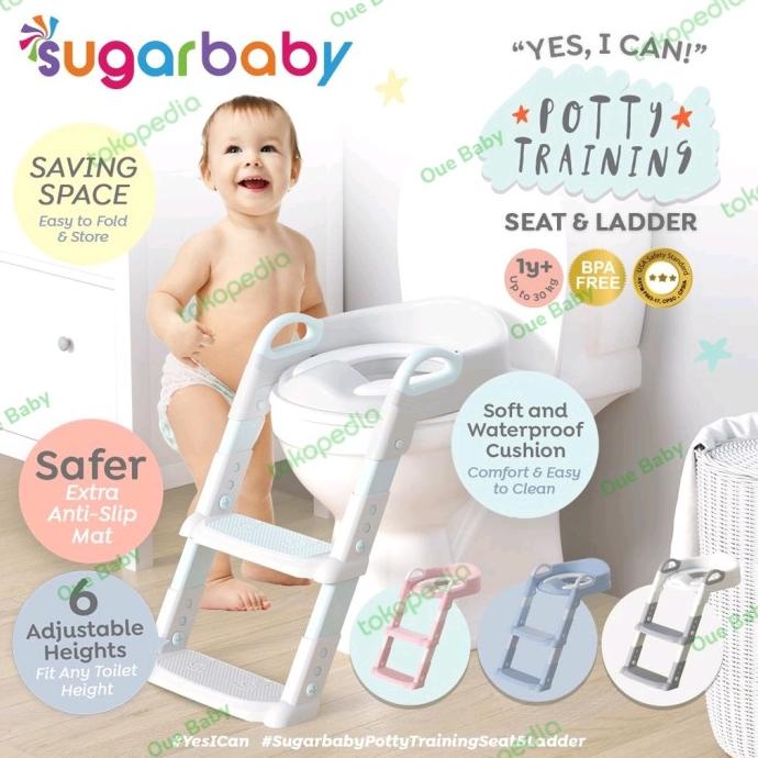 ] Sugarbaby Potty Training Seat&ladder / Potty Seat/Toilet Training Anak