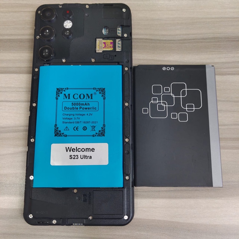 Battery Batere Batre Baterai Double Power Mcom Welcome S23 Ultra
