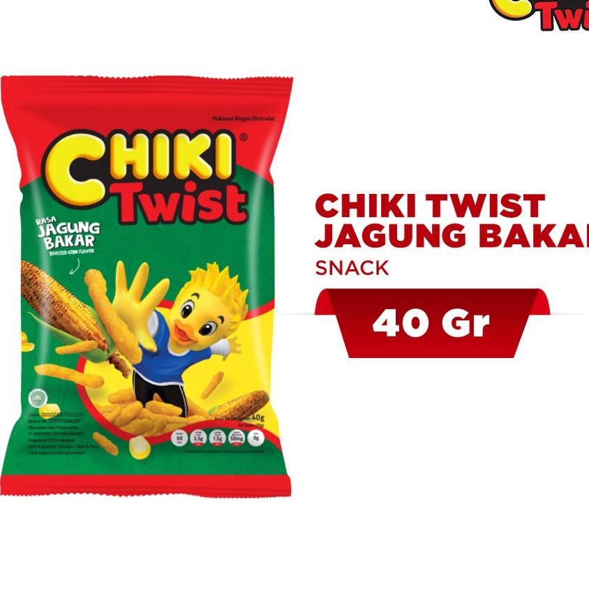 

1 ctn - Chiki Twist Roasted Corn 40Gr