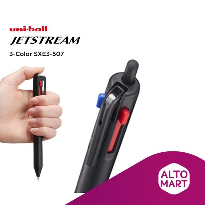 

UNI BALL JETSTREAM 3 COLOR SXE3-507 0.5 0.7 MM BALLPOINT PEN UNIBALL