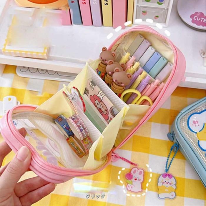 

Kotak Pensil Anak Perempuan Lucu Kawaii Tempat Pena Kawaii Korea