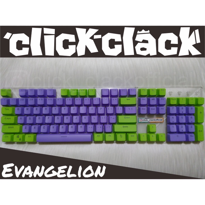 Keycaps Pbt 'Evangelion' 039