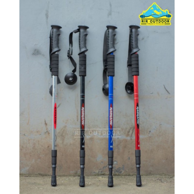 TREKKING POLE HAOYANG TONGKAT MENDAKI GUNUNG MODEL ANTISHOCK