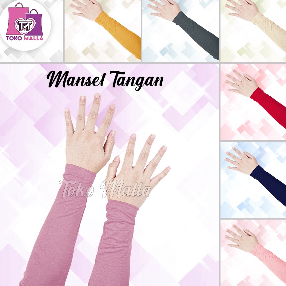 ✿Baru✸ TKJDT Manset Selengan, Handshok,Deker Tangan Bahan RAYON dan KAOS, Wanita dan Pria, hanshock 