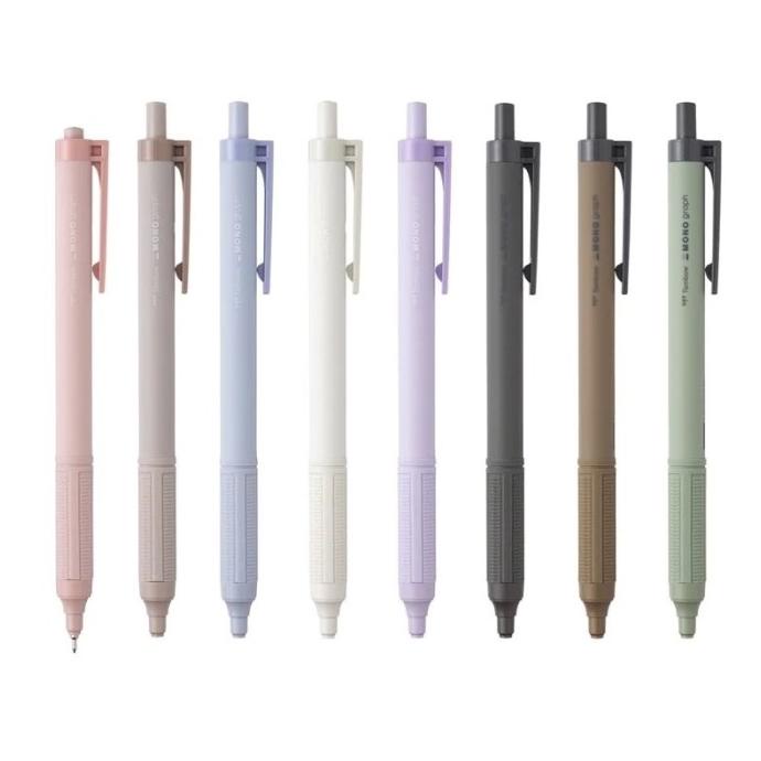 

Tombow Mono Graph Lite Smoky Colors Ballpoint Oil Ink Pen 0.38mm 0.5mm