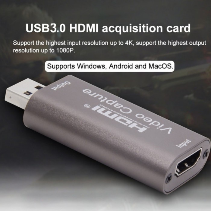 HDMI Video Capture USB 3.0 4K Full HD / Video Capture HDMI USB 3.0 rah02