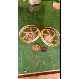 DISKON velg racing ninja rr ninja r original copotan model RCB full set siap pakai