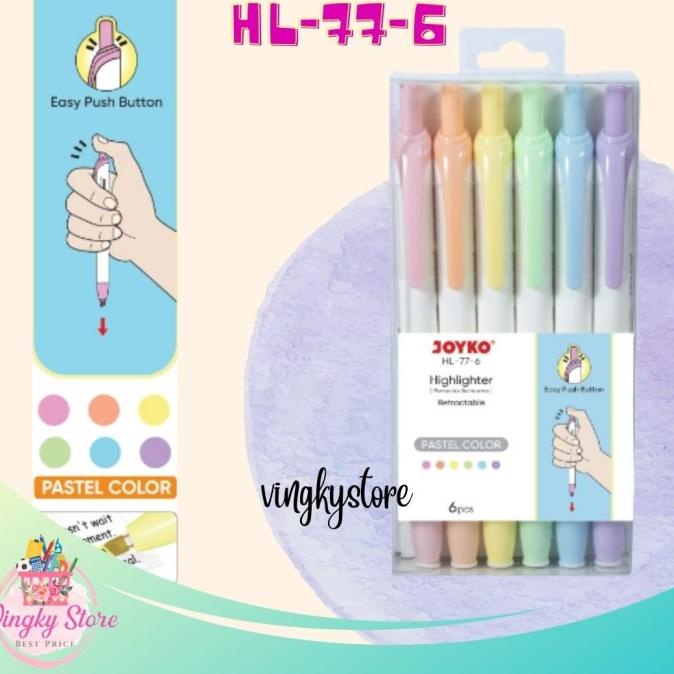 

Stabilo / Highlighter Pastel HL-77-6 Joyko