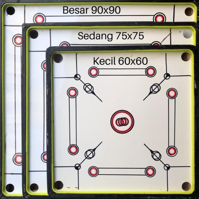 Terlaris Meja Karambol Kayu Super Ukuran Besar