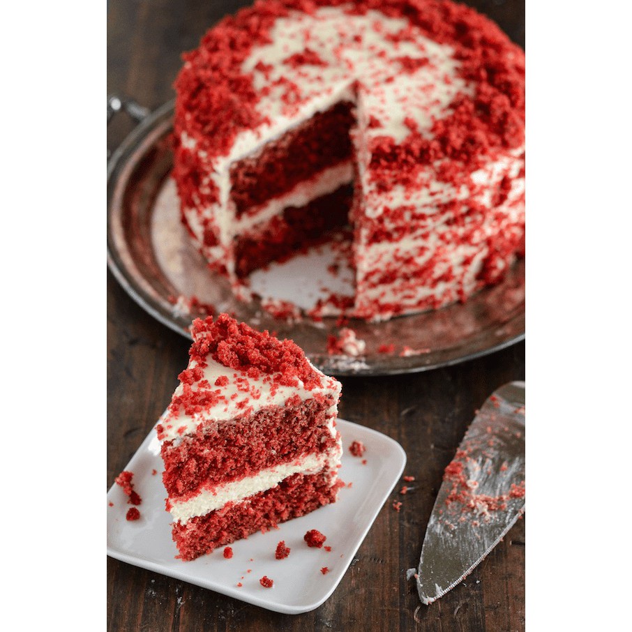 

COOKIE CRUMBLE RED VELVET 250GR (BUTIRAN HALUS) - LA KREIVA REMAHAN BISKUIT - TOPPING