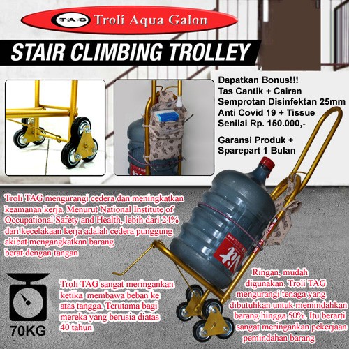 Best Seller Troli Tangga, Troli Air Galon , Troli Minimalis